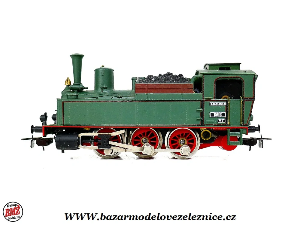Piko DDR - DC - Parní lokomotiva BR 89 K.Sächs.St.B.HO