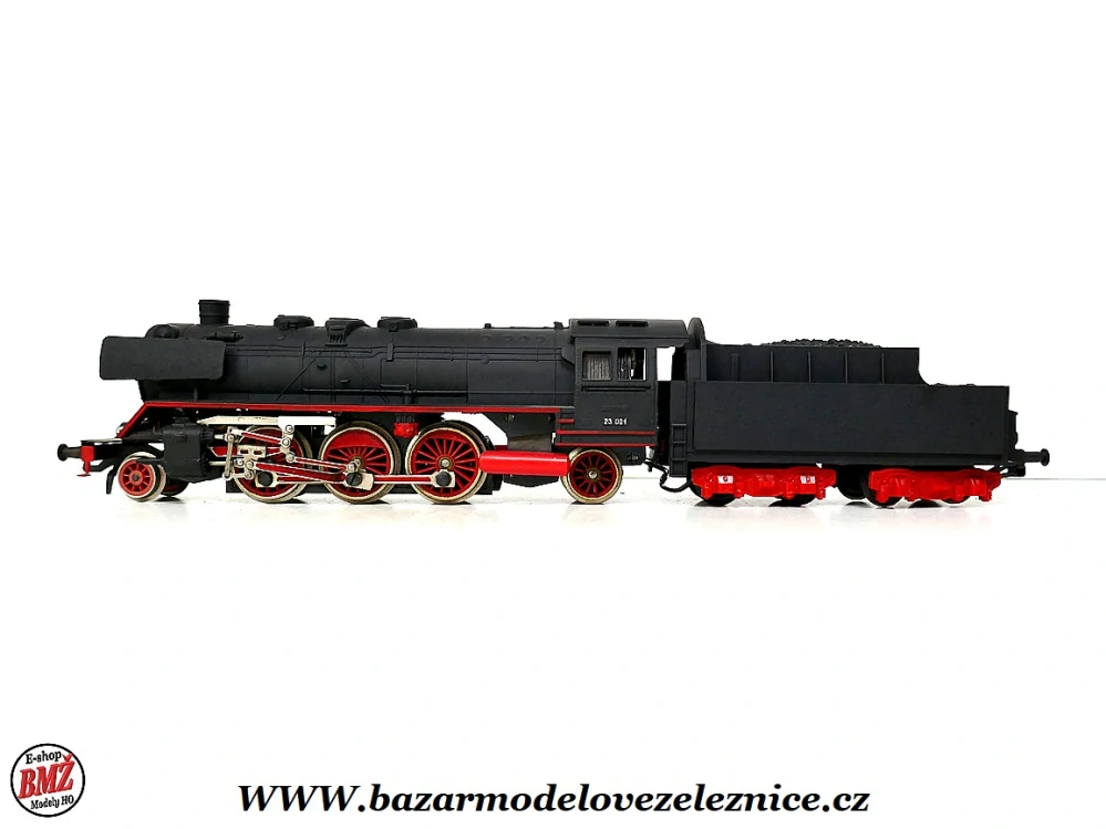 Piko DDR - DC - Parní lokomotiva BR 23 001 DR - HO