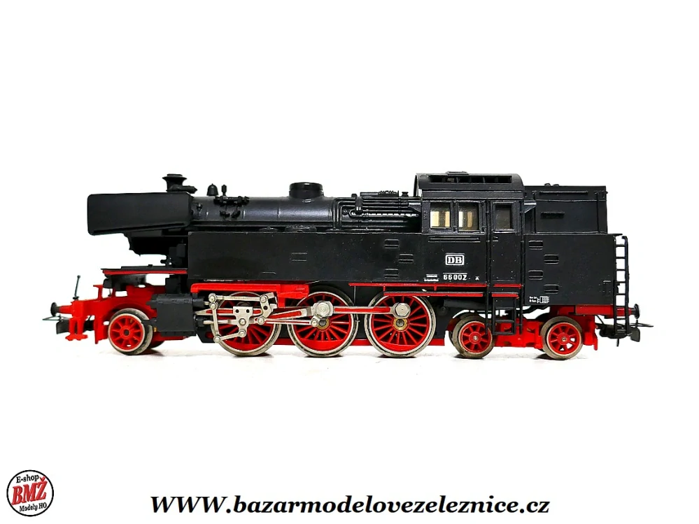 Piko DDR - DC - Parní lokomotiva BR 66 002 DB - HO