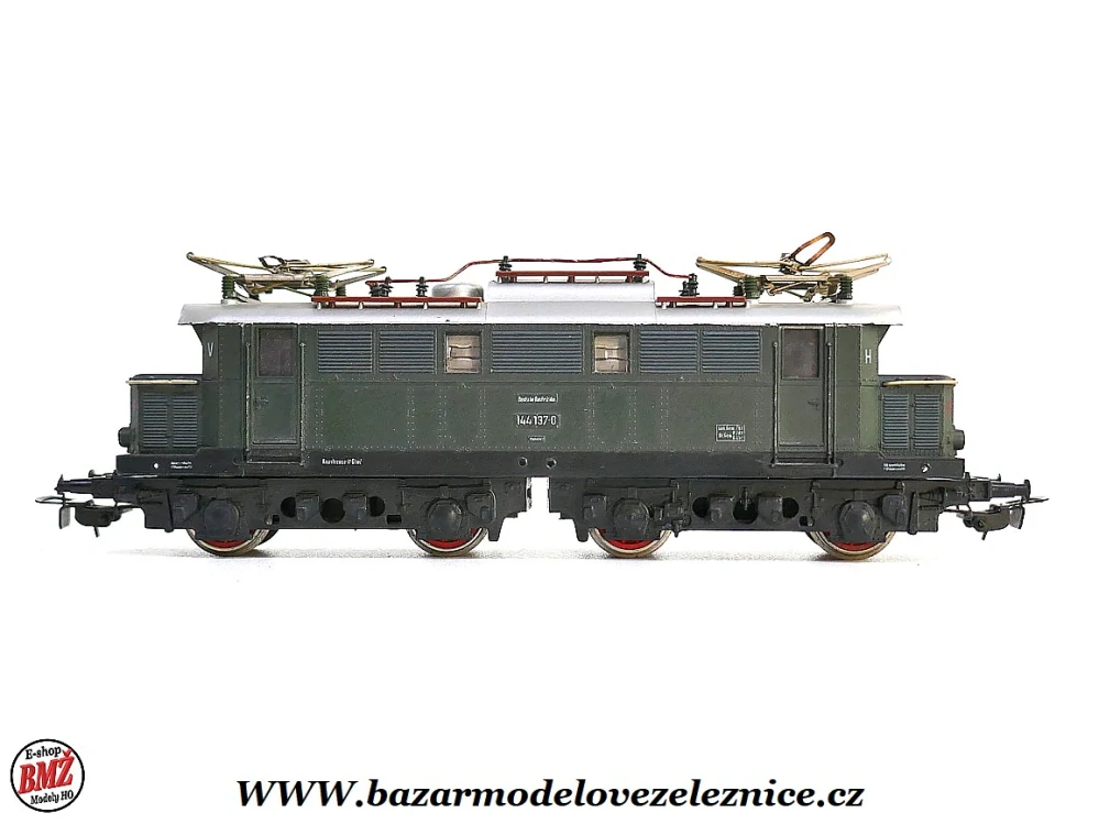 Piko DDR - DC - Elektrická lokomotiva E 144 137 DR - HO
