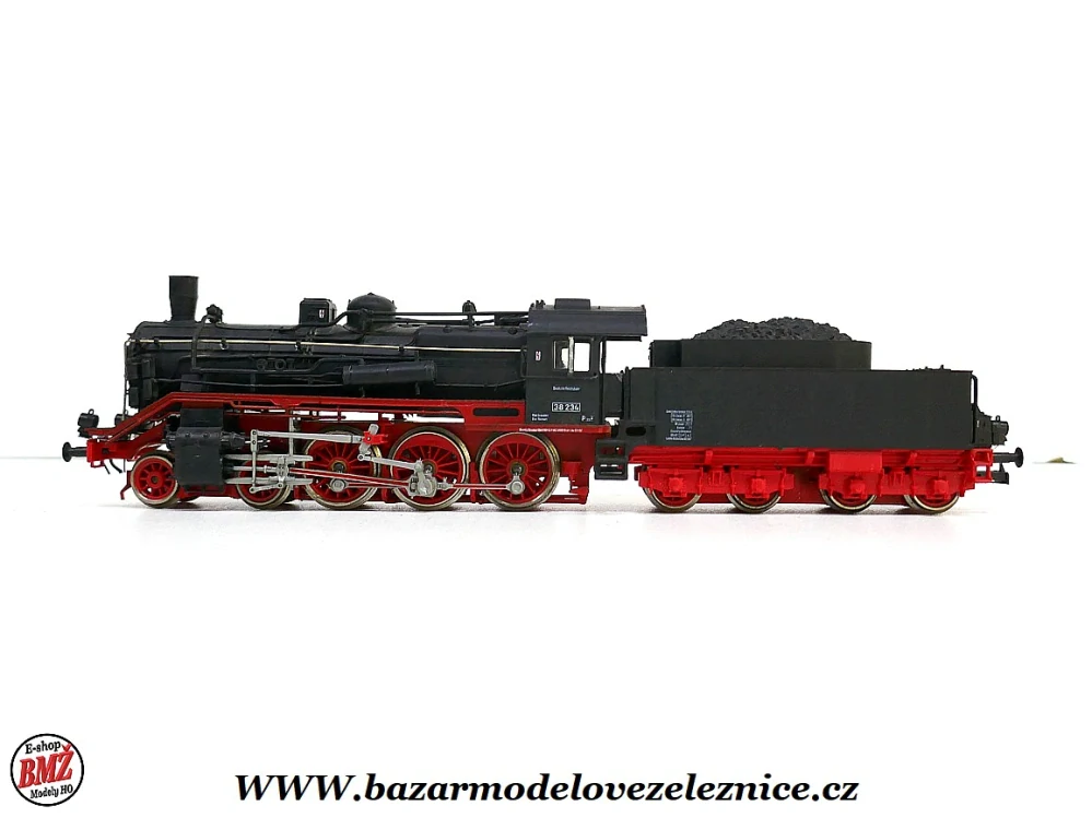 Piko DDR - DC - Parní lokomotiva BR 38 234 DR - HO