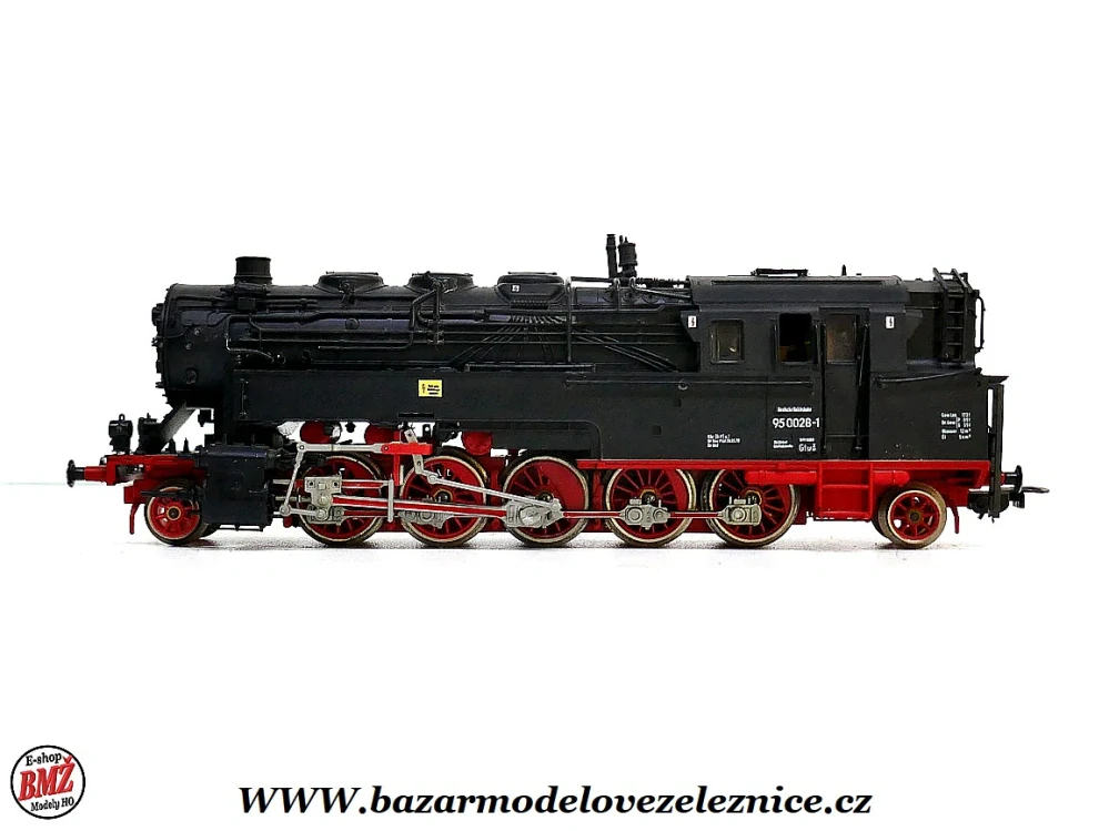 Piko DDR - DC - Parní lokomotiva BR 95 0028 DR  - HO