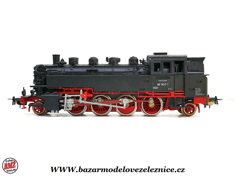 Piko DDR - DC - Parní lokomotiva BR 86 1800 DR - HO