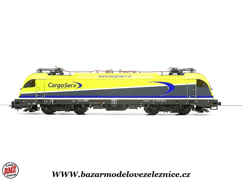 Nové Piko - DSS - Elektrická lokomotiva Rh1216 Taurus CargoServ - HO