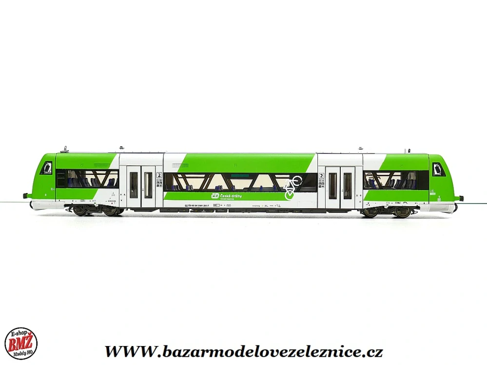Roco - DSS - motorová jednotka řady 841 201-7 RegioSpider ČD - HO