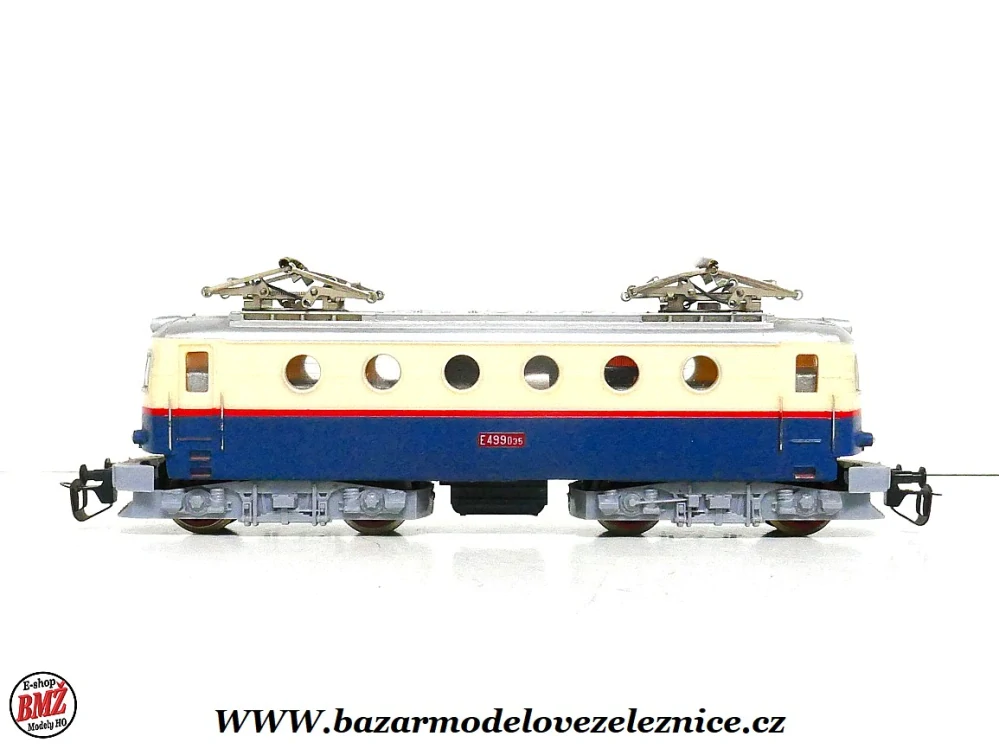 BTTB - Elektrická lokomotiva E 499 ČSD - TT