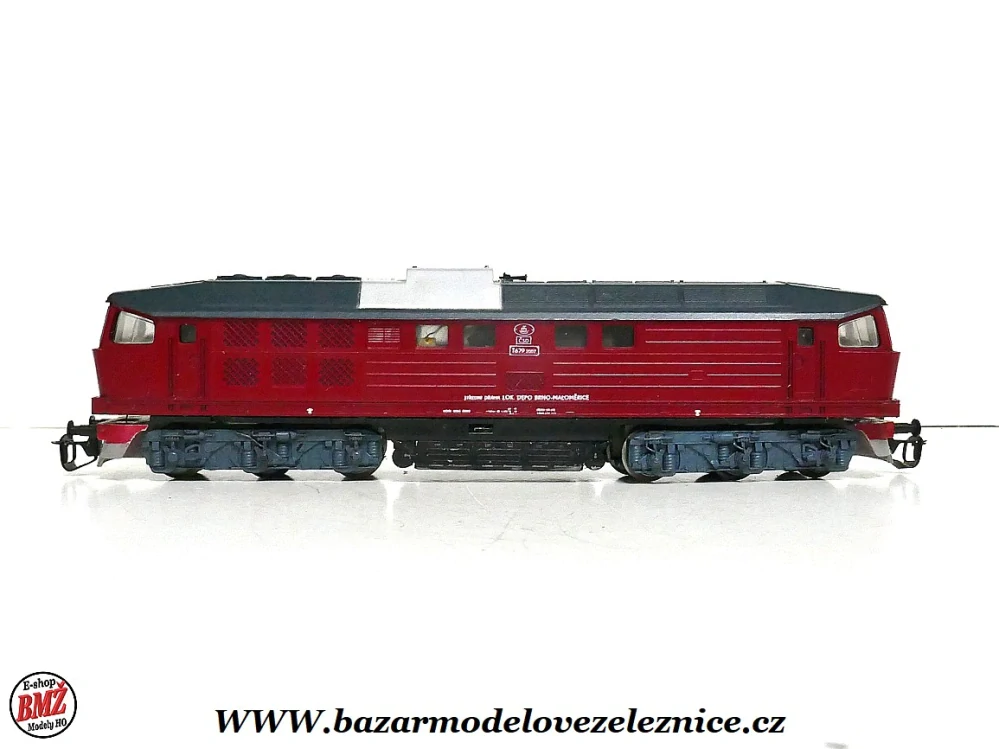 BTTB - Dieselová lokomotiva T 679 2002 ČSD - TT
