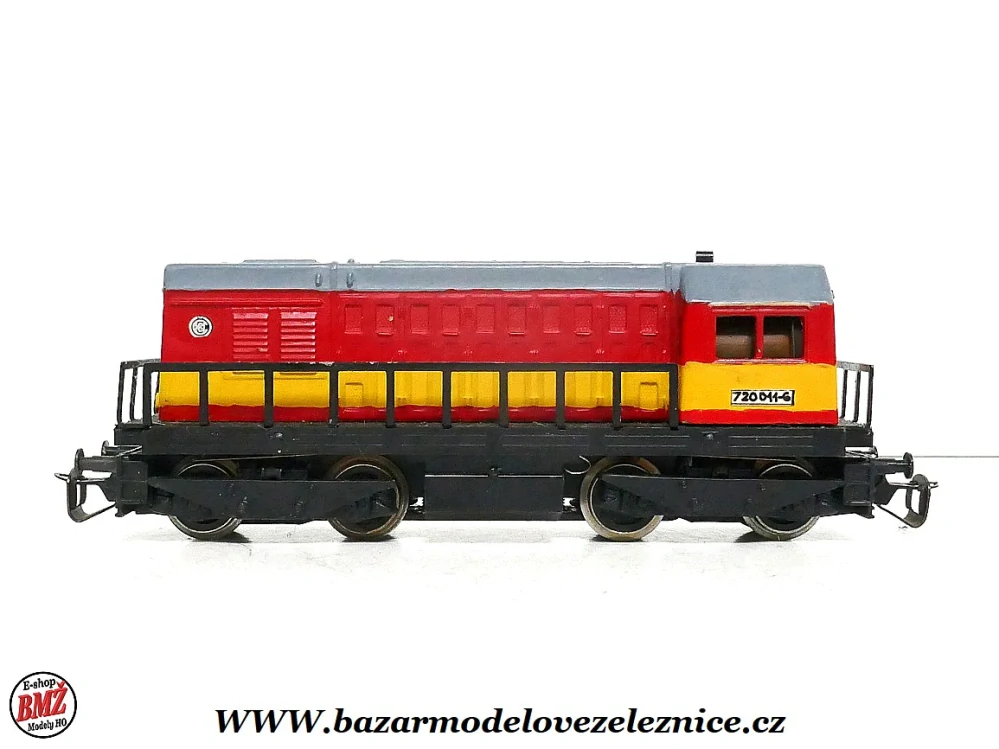 BTTB - Dieselová lokomotiva 720 ČD - TT