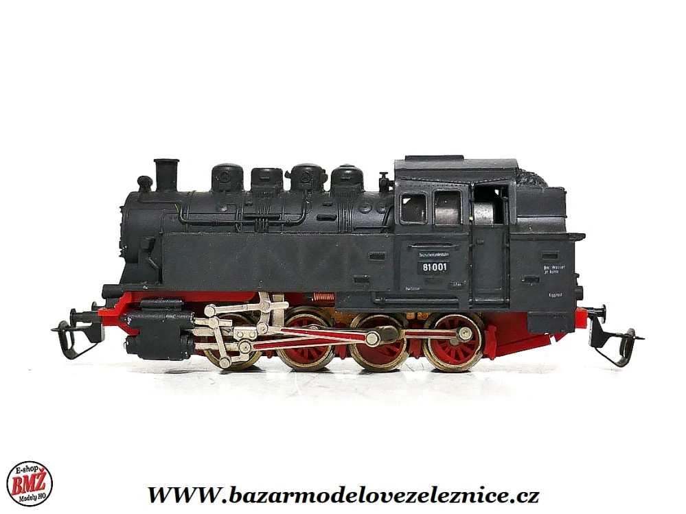BTTB - Parní lokomotiva BR 81 001 DR - TT