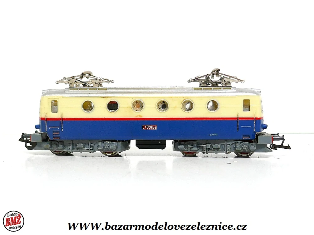 Zeuke - Elektrická lokomotiva E 499 001 ČSD - TT