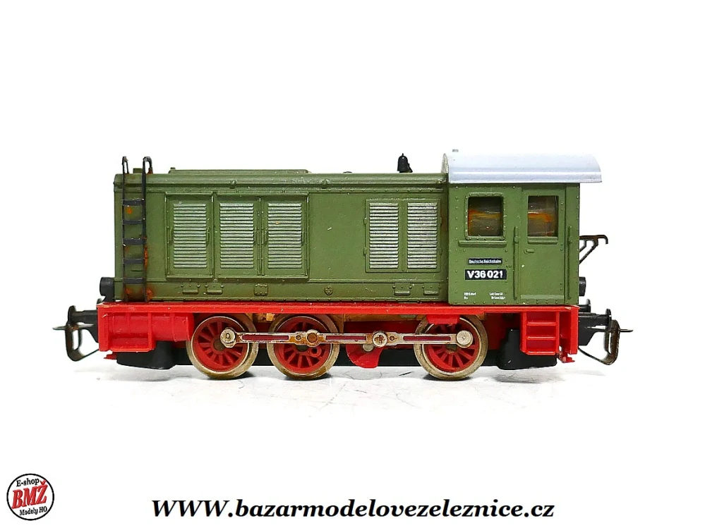 BTTB - Dieselová lokomotiva V 36 021 DR - TT