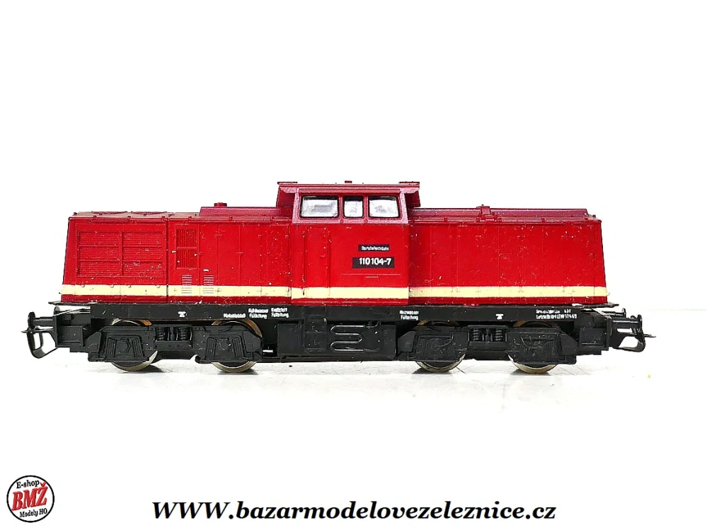 BTTB - Dieselová lokomotiva BR 110 104 DR - TT
