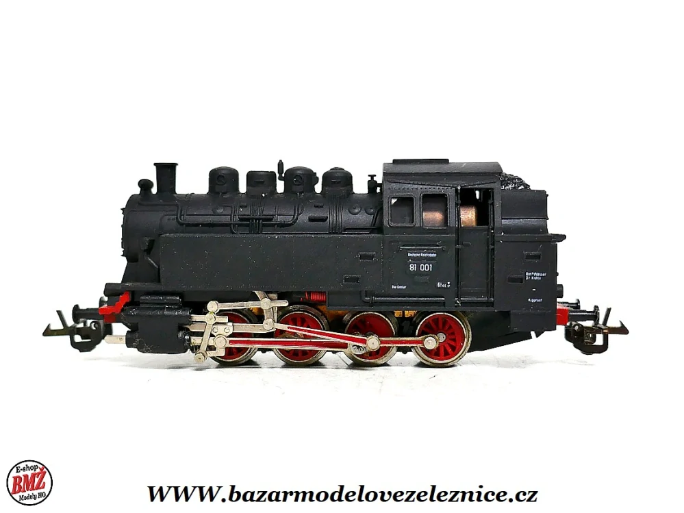 Zeuke - DC - Parní lokomotiva BR 81 001 DR - TT