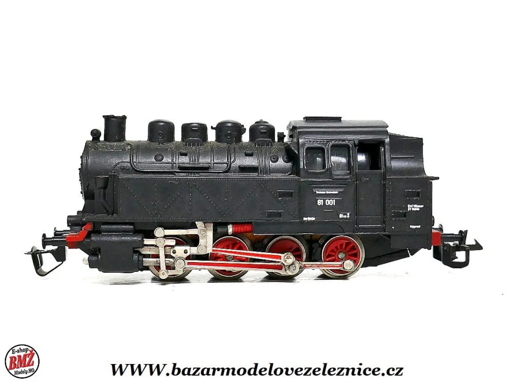 Zeuke - DC - Parní lokomotiva BR 81 001 DR - TT
