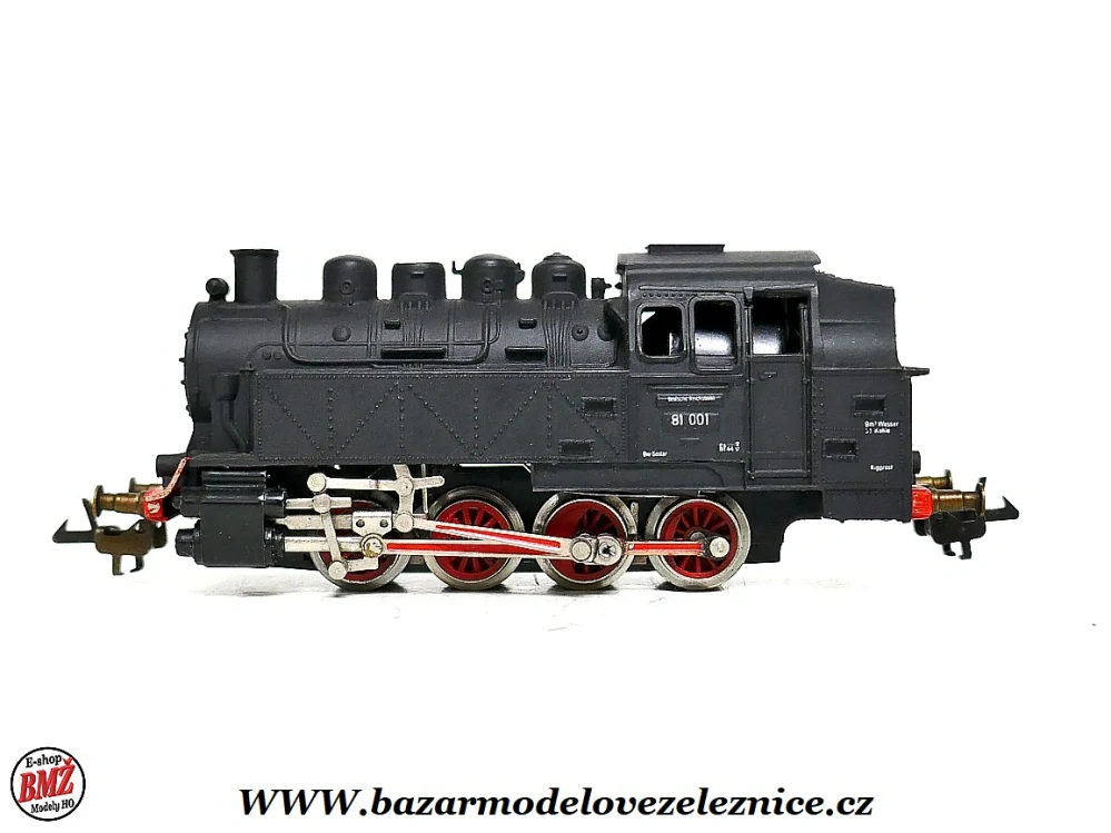 Zeuke - DC - Parní lokomotiva BR 81 001 DR - TT