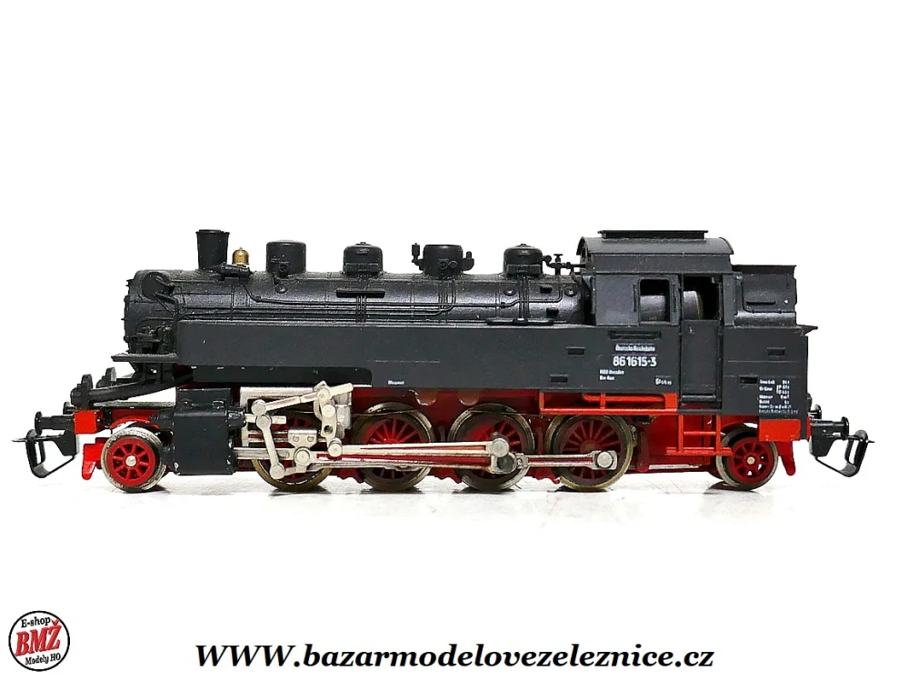 BTTB - Parní lokomotiva BR 86 1615 DR - TT