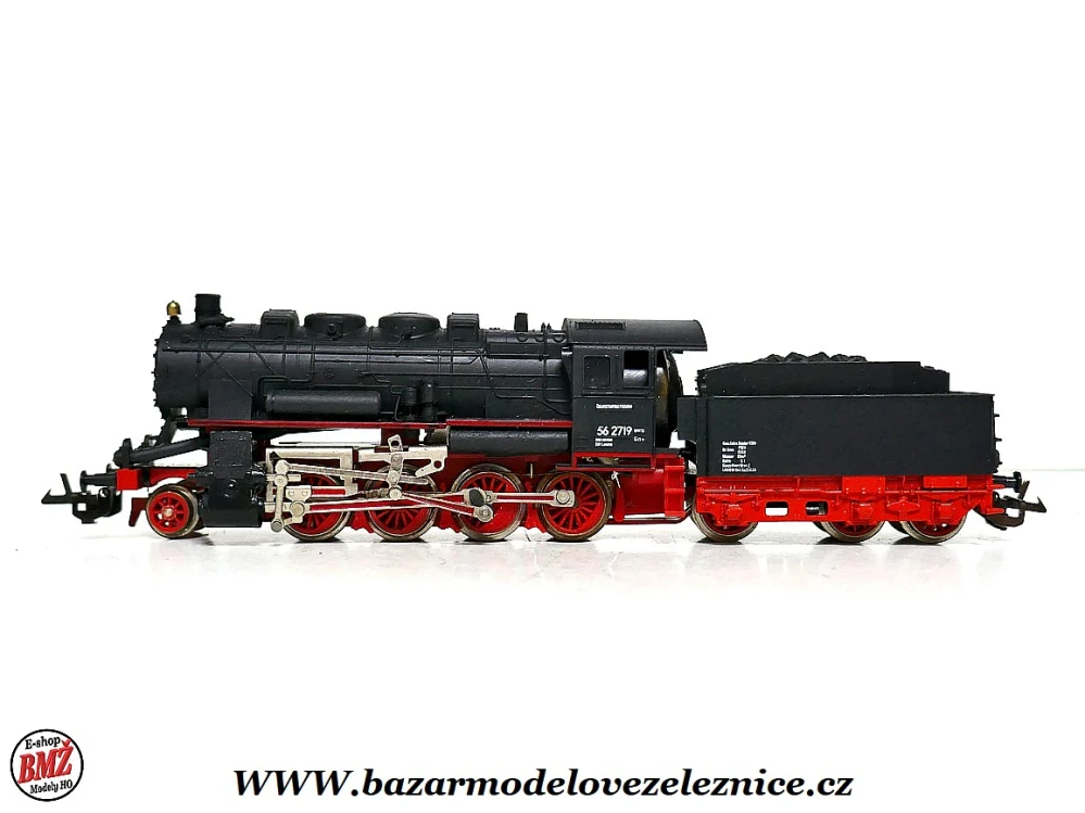 BTTB - DC - Parní lokomotiva BR 56 2719 DR - TT
