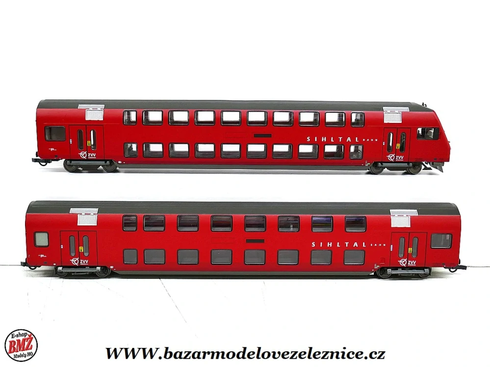 Tillig - Set Set patrových vozů Bt 1. a 2. třídy - HO