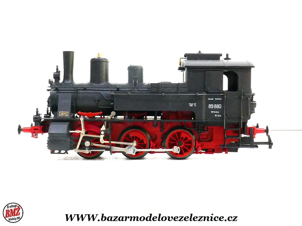 Rivarossi - DC - Parní lokomotiva BR 89 880 DR - HO