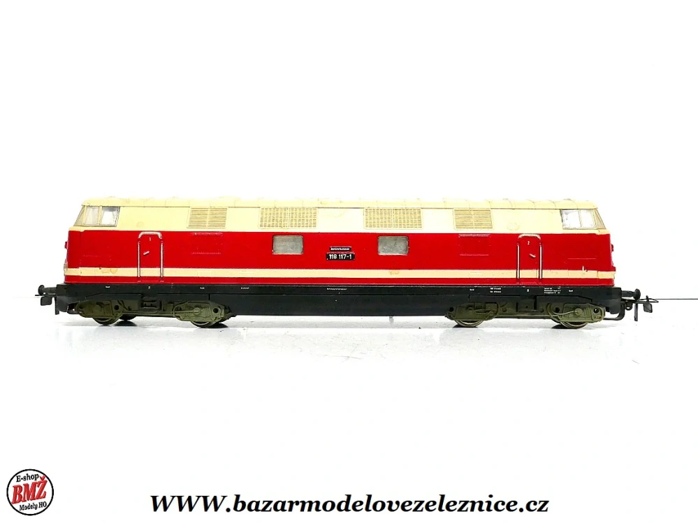 Piko DDR - DC - Dieselová lokomotiva BR 118 117 DR - HO