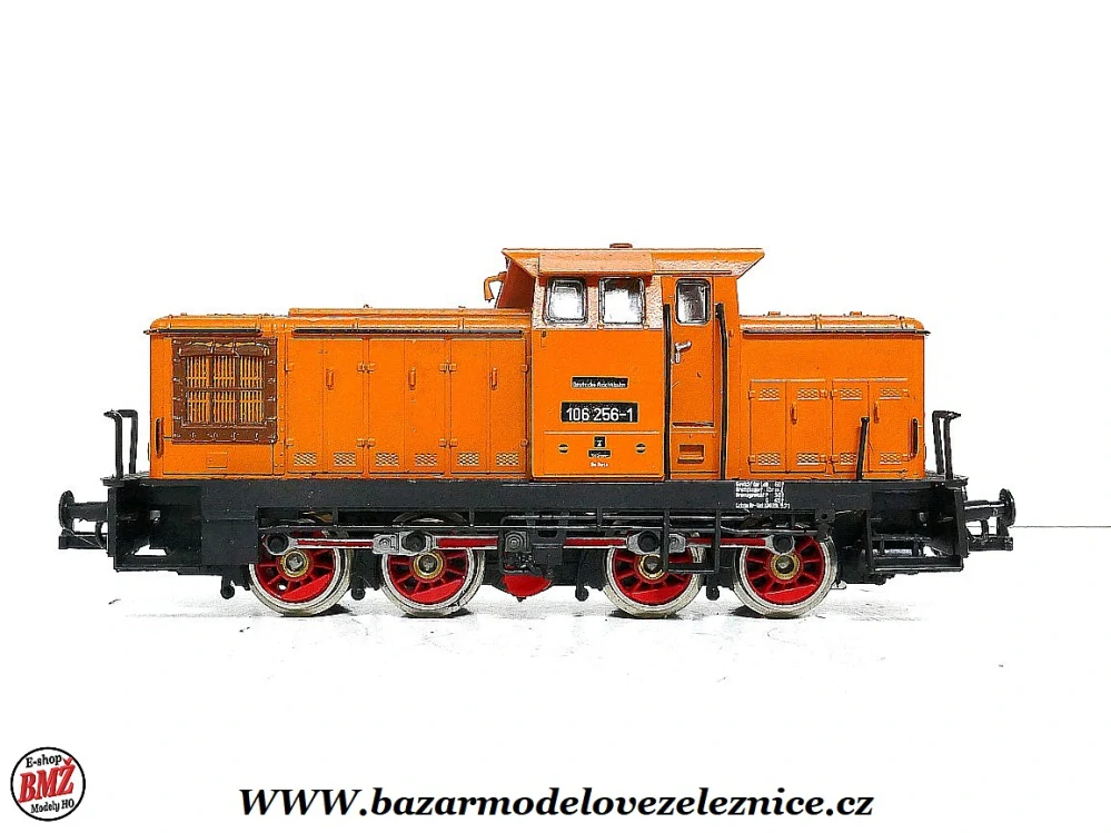 Piko DDR - DC - Dieselová lokomotiva BR 106 256 DR - HO
