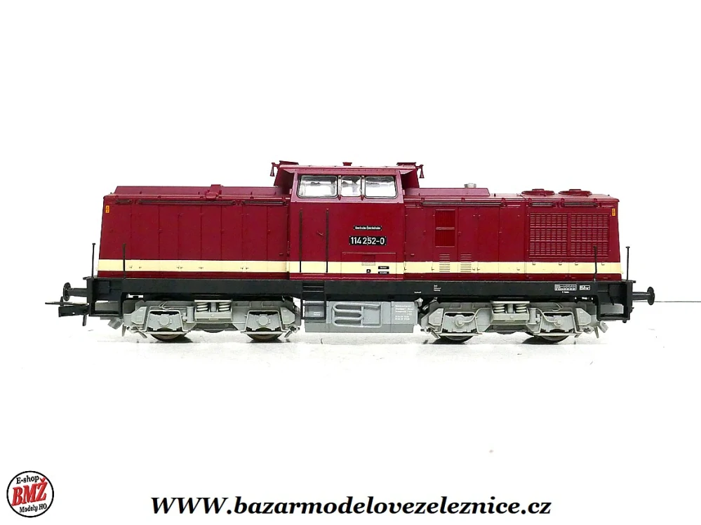 Brawa - DSS - Dieselová lokomotiva BR 114 252 DR - HO