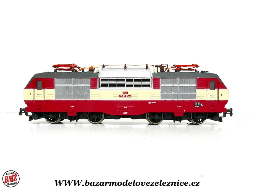 PIKO DDR - DC - Elektrická lokomotiva ES 499 ČSD -HO