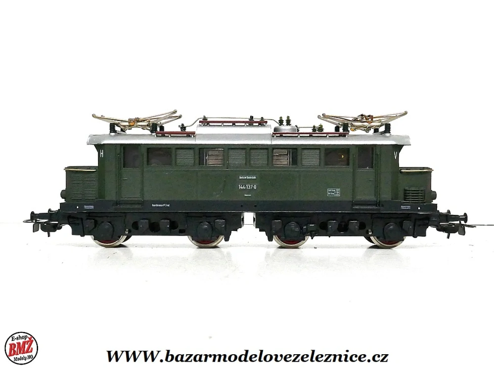 PIKO DDR - DC - Elektrická lokomotiva BR 144 137 DR -HO
