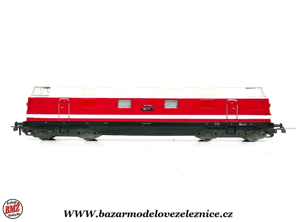 Piko DDR - DC - Dieselová lokomotiva BR 118 117 DR - HO