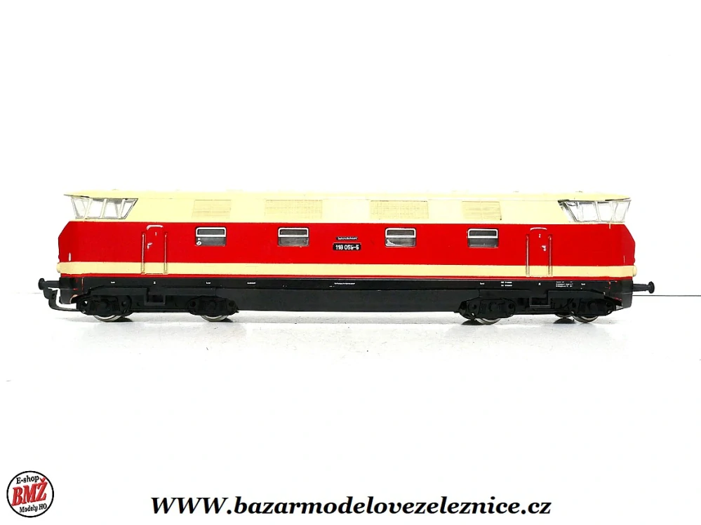 Piko DDR - DC - Dieselová lokomotiva BR 118 059 DR - HO