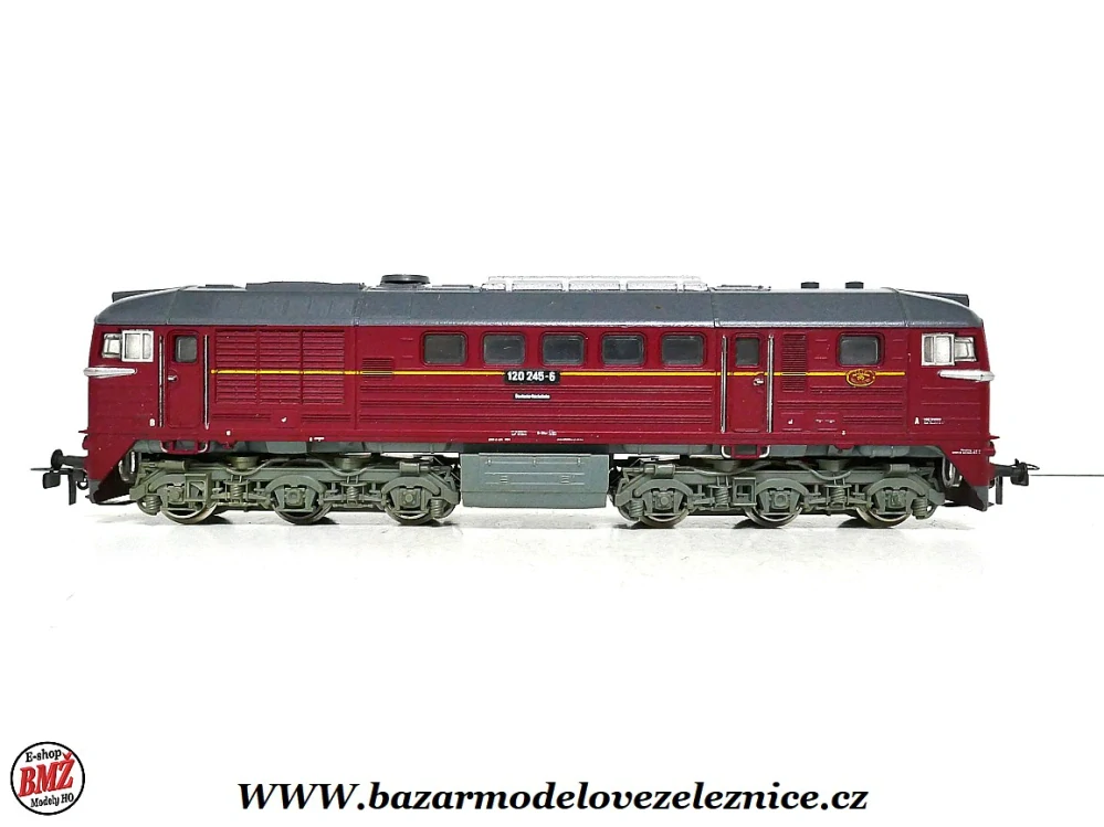 Piko DDR - DC - Dieselová lokomotiva BR 120 245 DR - HO