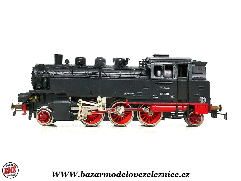 Piko DDR - DC - Parní lokomotiva BR 64 180 DR - HO