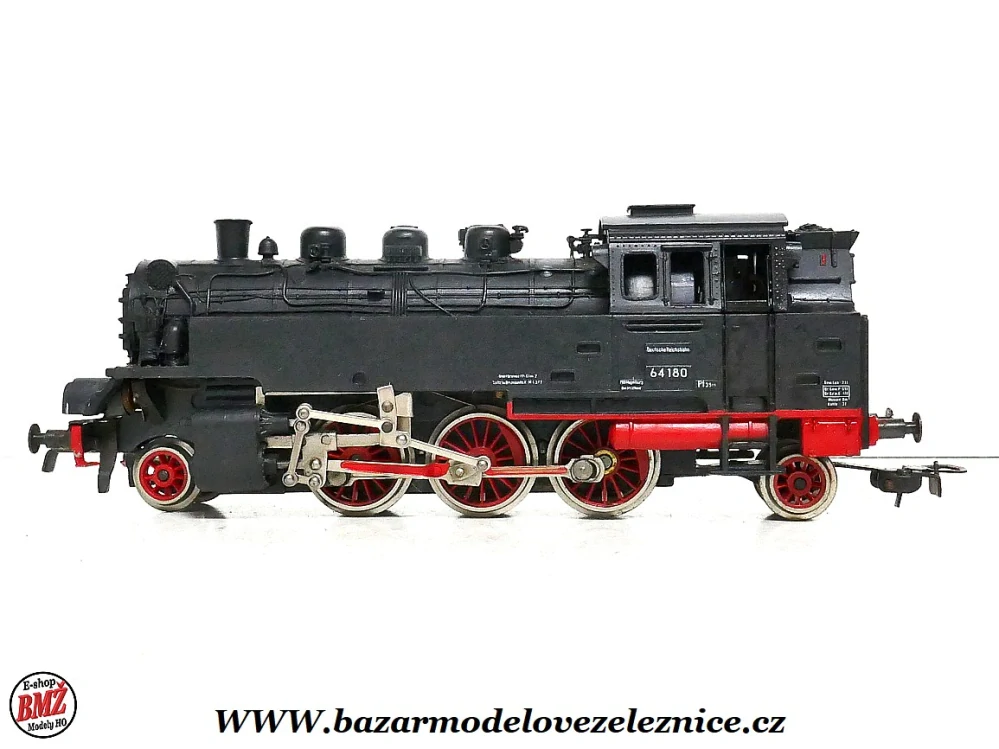Piko DDR - DC - Parní lokomotiva BR 64 180 DR - HO