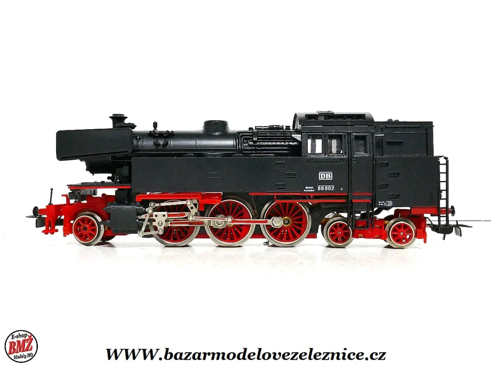 Piko DDR - DC - Parní lokomotiva BR 66 002 DB - HO