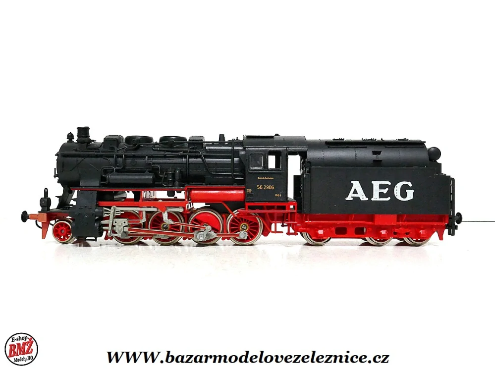 Piko DDR - DC - Parní lokomotiva BR 56 2906 AEG DRG  - HO