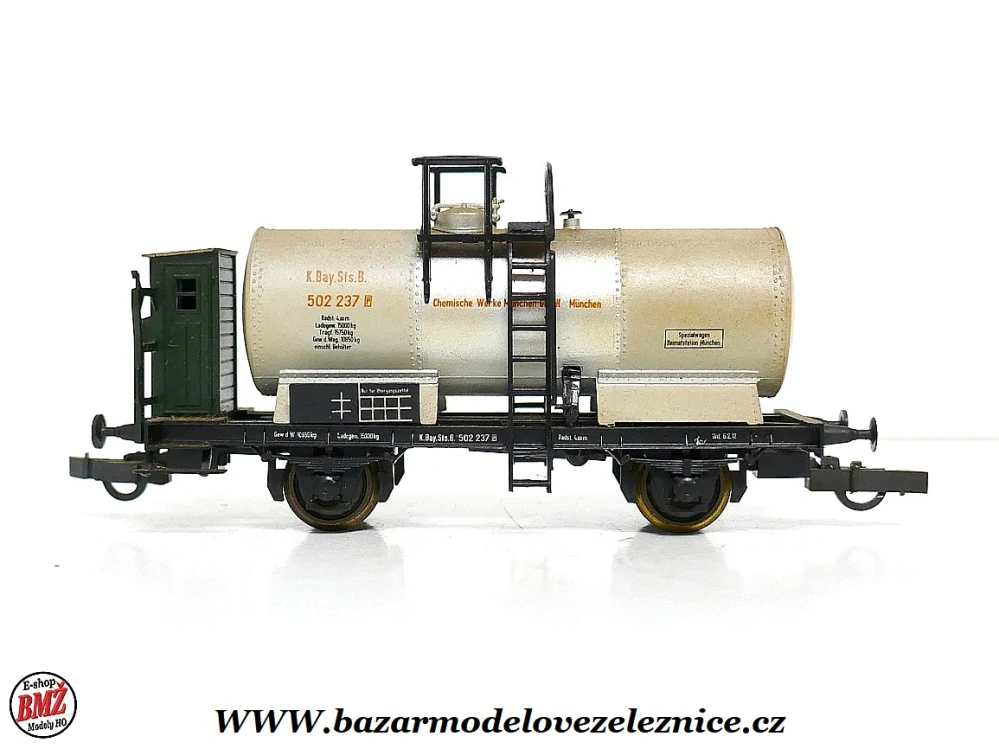 Sachsenmodelle - Cisternový vůz K.Bay.Sts.B. - HO