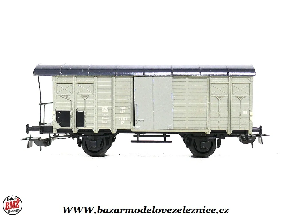 Piko DDR - Krytý vůz SBB - HO