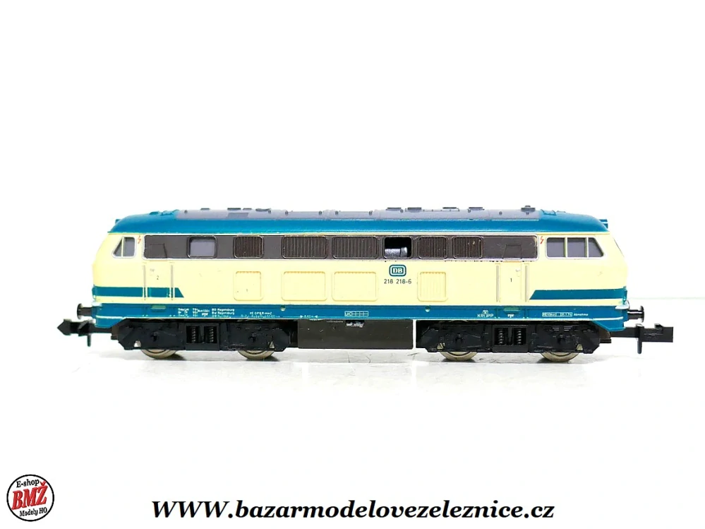 Minitrix - DC - Dieselová lokomotiva BR 218 218 DB - N