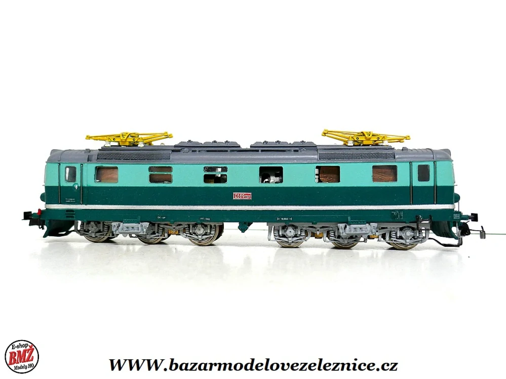 Maloserie - DC - Elektrická lokomotiva E 669 1121 ČSD - HO