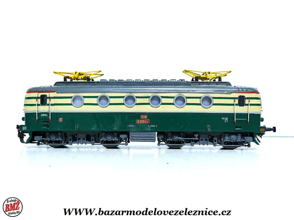 Maloserie - DC - Elektrická lokomotiva E 499 015 ČSD - HO