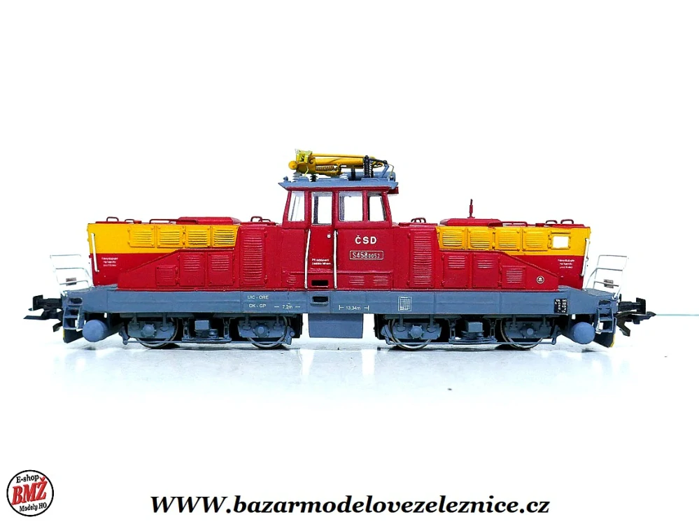 Maloserie - DC - Elektrická lokomotiva S 458 0052 ČSD - HO