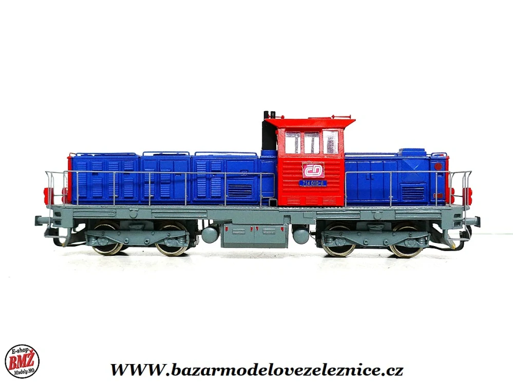 Maloserie - DC - Dieselová lokomotiva 714 010 ČD - HO