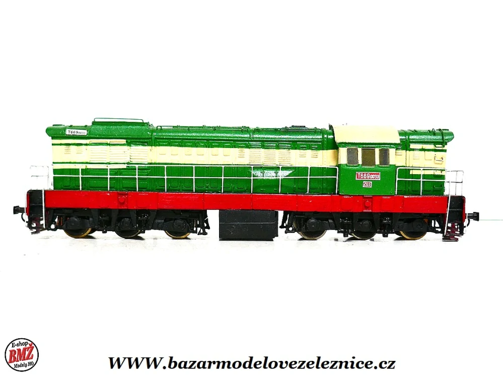 Maloserie - DC - Dieselová lokomotiva T 669 0033 ČSD - HO