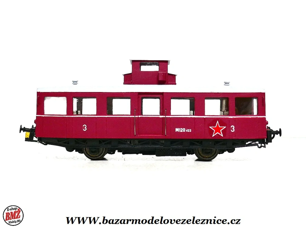 Maloserie - DC - Motorový vůz M 120 ČSD - HO