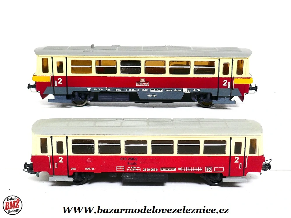 Maloserie - DC - Motorová souprava M 152 ČSD - HO