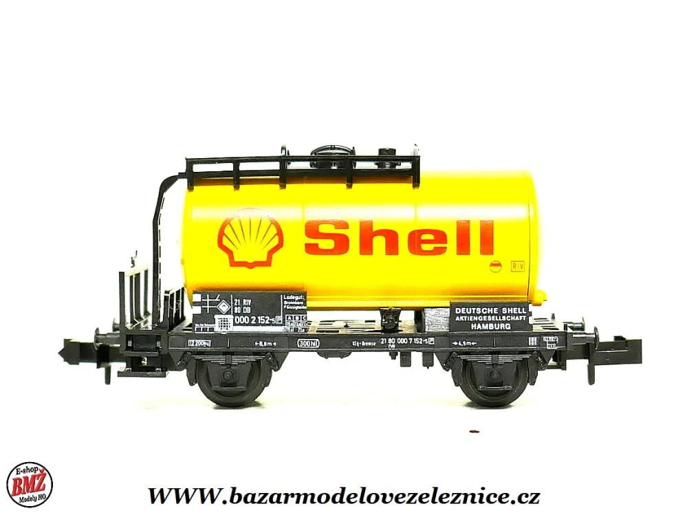Minitrix - Cisternový vůz DB Shell - N
