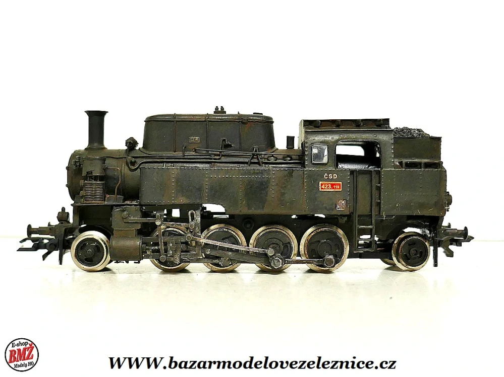 Kleinbahn - DC - Parní lokomotiva 423 119 026 ČSD- HO