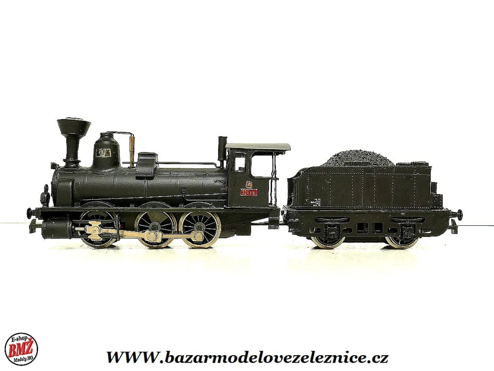 Rivarossi - DC - Parní lokomotiva 324 116 ČSD - HO