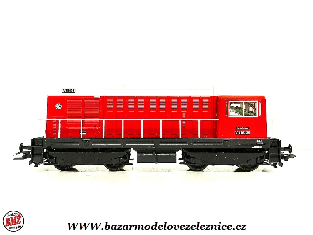 Reifra - ČSTrain - DCC - Dieselová lokomotiva V 75 006 DR - HO