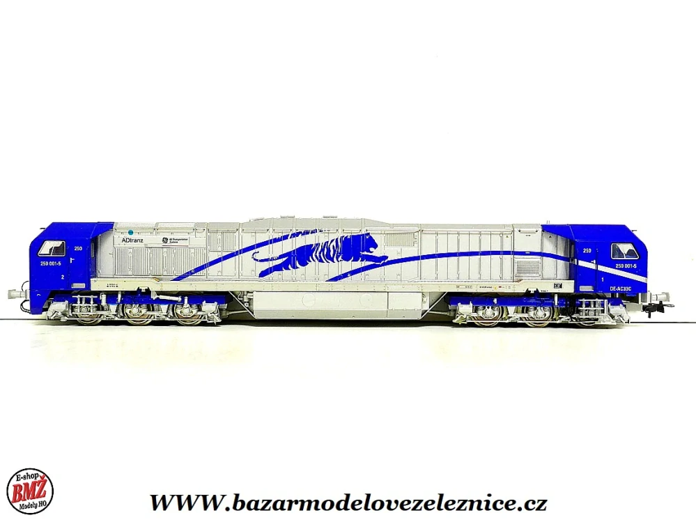 Mehano - DSS - Dieselová lokomotiva Blue Tiger 250 001 ADtranz - HO